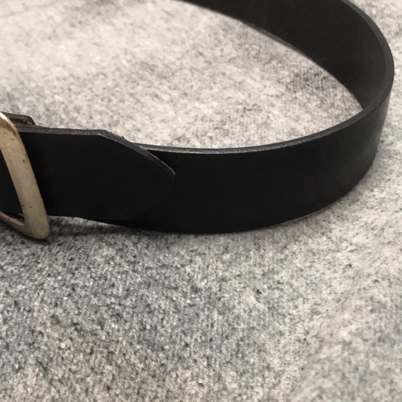 Vintage Harley-Davidson Leather Belt with Solid Brass Buckle - Picture 5 of 14